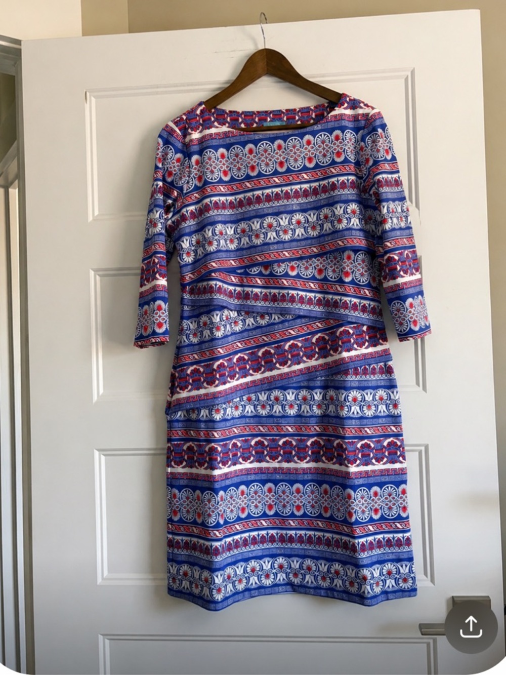 J.McLaughlin Nicola Crete Brocade Dress Sz Large